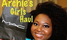MAC Archie's Girls Event & Lipstick Haul