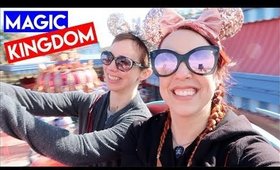 DISNEY VLOG: Magic Kingdom on a COLD day! 🥶 Parades, Be Our Guest | GlitterFallout
