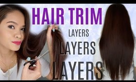 DIY: HOW TO TRIM HAIR (MUST TRY, SUPER EASY!)