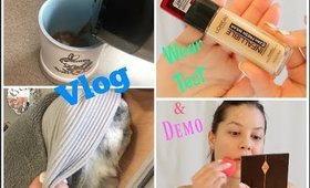 New! Foundation Wear Test & Vlog