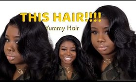 SAVE 30% OFF NOW !! Undetectable Full Lace Wig | RAW HUMAN HAIR | #YummyHair