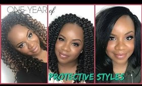 Healthy Hair Journey: A Year of Protective Styles | Shawnte Parks