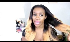 Virgin Hair Glam   Golden Blonde Ombre Plus Virgin Hair Care Tips