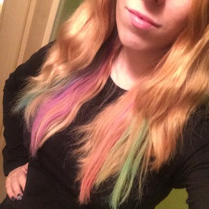 Daily Different hair chalk