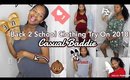 BACK TO SCHOOL CLOTHING HAUL 2018 (Try-on) | Pregnant Student