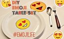 😍 ♥ DIY: Emoji Table Set ♥ 😍