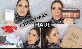 CHRISTMAS HAUL/PO BOX UNBOXING | #SNSHamper