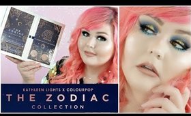 Colourpop X Kathleen Lights Zodiac Collection | Review + Tutorial