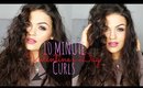 10 MINUTE Bouncy Valentine's Day Curls