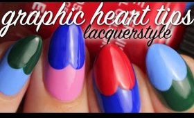 Easy Graphic Heart Tips | Lacquerstyle