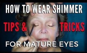 Best Tips For Shimmer Eyeshadow For Women Over 50