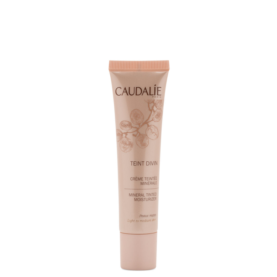Caudalie Teint Divin Soleil Divin Mineral Tinted Moisturizer Light alternative view 1 - product swatch.