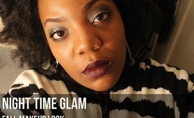 ♡ Night time Glam Fall Makeup Look ♡ | MsLaikaDenise