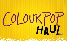 Colourpop Haul - Fall Collection & More + Lip swatches