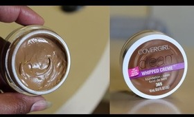 Covergirl Clean Whipped Creme Foundation Demo + Review