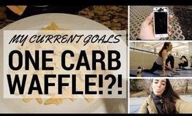 MY HONEST REVIEW ON THE 1 CARB WAFFLE | My Current Goals & Leg Workout | Mariah Alexandra
