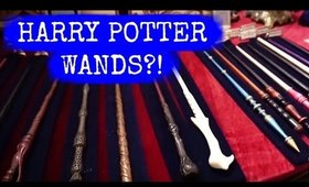 Harry Potter Wands!!! | The Great Dicken's Christmas Faire Pt 2. | Rosa Klohkov