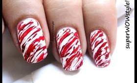 Christmas Candy NO TOOLS! ✦ KIDS Christmas Nail Art Designs - Christmas Nail Designs Without Tools
