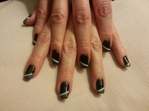 my sister asked me for some 'neutral' party nails! ;)