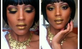 Ancient Goddess Halloween Makeup Tutorial
