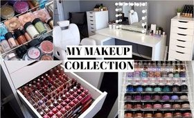 MAKEUP COLLECTION & STORAGE 2017!