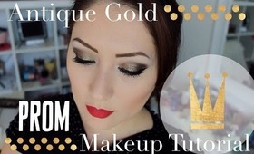 Prom Makeup Tutorial | Glam Eyes using MAC Glitter