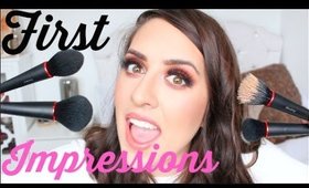 NEW Revlon Makeup Brushes | First Impressions & Review!