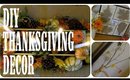 DIY Thanksgiving Decor {Affordable & Easy} | Loveli Channel