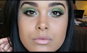 Get Ready With Me! Green Monochrome