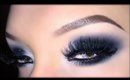 Sexy Black & White Smoky Eyes with Glitter (Galaxy Makeup Tutorial) ft. Neve Cosmetics