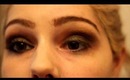 Bronzey Eye & Face Makeup Tutorial Smokey Brown Eyes