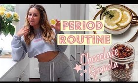 Period Routine: Natural Hacks// Chocolate Granola