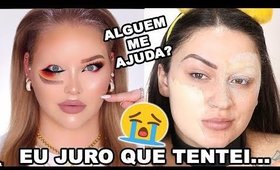 TENTEI IMITAR A MAKE MAIS DIFÍCIL  DA NIKKIE TUTORIALS E NÃO ACREDITO NO RESULTADO! Duda Fernandes