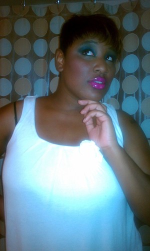 I must say im a fan of those lips! I was a lil nervous at first....but it came out hella cute!