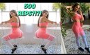 500 REPS!! LEG + BOOTY WORKOUT | Intense Leg Day