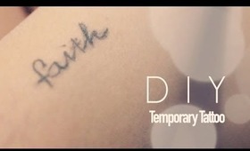 DIY: Temporary Tattoo