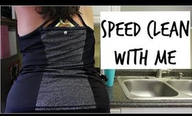 CLEAN WITH ME | SPEED CLEANING MY HOUSE | CLEANING MOTIVATION