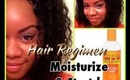 Natural Hair Regimen: Moisturize & Stretch