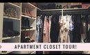 My CLOSET TOUR | Studio Apartment Closet