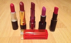 Five for Fall | Lipsticks