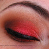 Red Subtle Red Smoky Eye