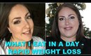 WHAT I EAT IN A DAY | RAPID WEIGHT LOSS | INTUITIVE EATING