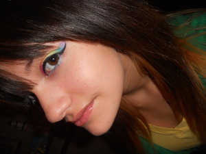 rainbow eyeshadow