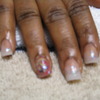 My nails and clients nails 