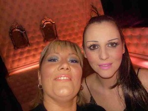 me on the right  trying a new look x 