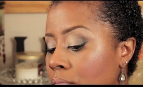 Dramatic Bridal Makeup using naked pigment