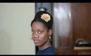 TOYABOO INSPIRED NATURAL HAIR UP DO
