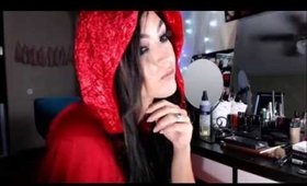QUICK GET READY RED RIDING HOOD LOOK