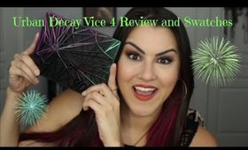 Urban Decay Vice 4 Review, Comparison and Swatches