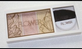 New Flower Beauty Shimmer and Strobe Highlighting Palette